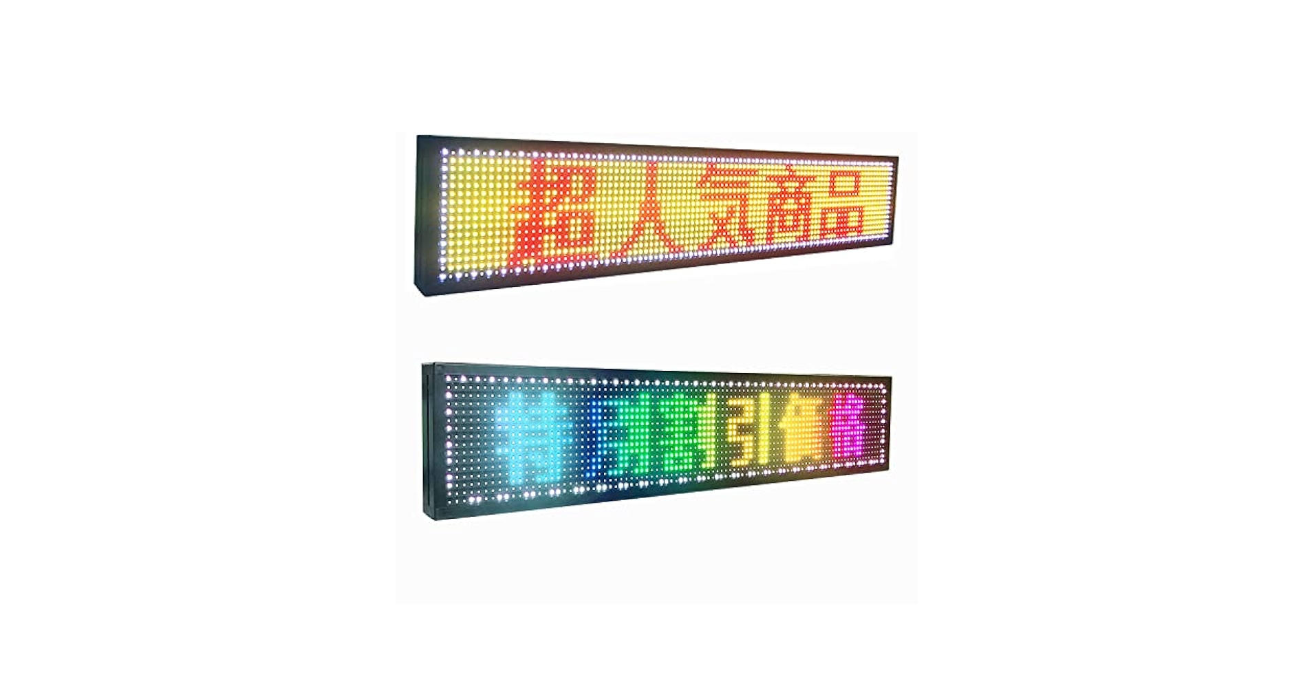サマーセール②◆店舗☆バーゲンセール☆LED電光看板 Amazon | LED看板 高輝度 屋外/内用 LED電光掲示板 P10 RGB LED